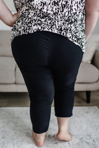 CAPRI DRESS PANT IN BLACK - Love Marlow