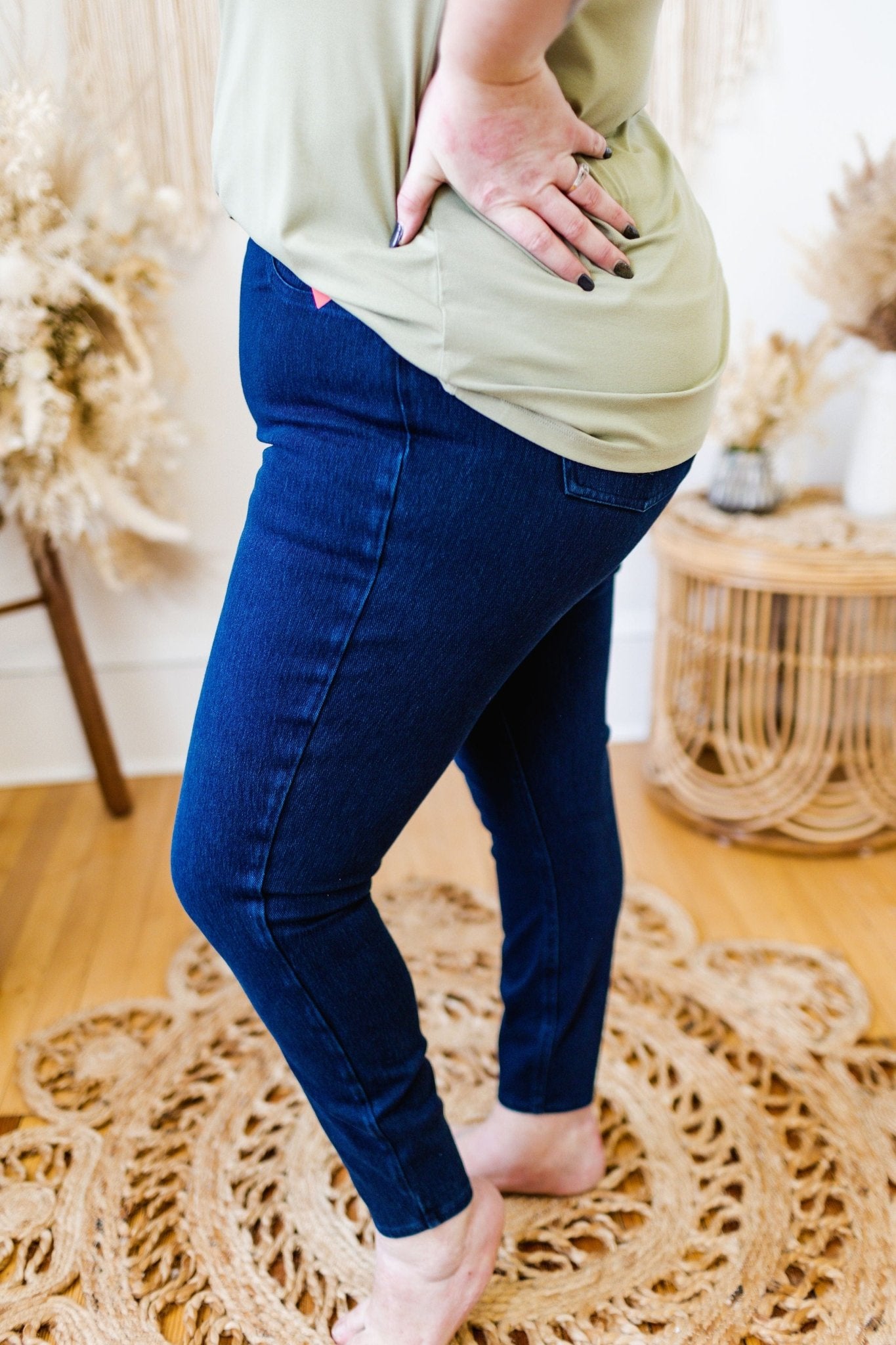 Spanx© ANKLE JEAN - ISH® LEGGING - Black 3x, Twilight Rinse L - Love Marlow