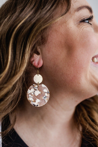 ZOEY EARRINGS IN SANDSTONE - Love Marlow
